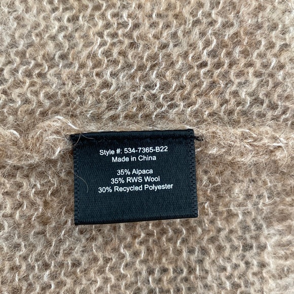 Jenni Kayne Boyfriend Knit Cardigan in Almond Size Small - Picture 9 of 12